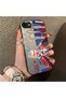 iPhone 7/8/Se 2020 2022 Compatible Hard Acrylic Back Silicone Edge Lens Protection Haaland Case - 3