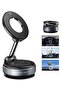 K007 Vacuum Suction Magnetic Phone Holder, 360° Rotatable Foldable Car Mount, Strong Magnetic Bracket for Dashboard, Window & Smooth Surfaces