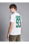 Sparkling Choices from Shining Store Relax Fit Zero Roba Collar Brooklyn Printed Men's T-Shirt
