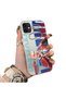 iPhone 12 Mini Compatible Hard Acrylic Back Silicone Edge Lens Protection Haaland Case