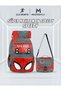 Master Pack School Bags Lux School Bag, Lunch Bag, Pen Holder, Water Bottle, Water Bottle Set - 3