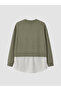 Soft Touch Striped Women's Sweatshirt Tunic - 7