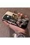 Oppo A5 Pro 4G/5G Compatible Hard Acrylic Back Silicone Edge Lens Protection Star Football Player Case - 3