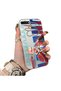 iPhone 7 Plus/8 Plus Compatible Hard Acrylic Back Silicone Edge Lens Protection Haaland Case