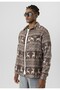 Patterned Lumberjack Shirt - 3