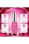 Red Flush Disco Gel Nail Polish 8ml HEMA and TPO-Free - 7