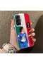 Samsung Galaxy A35 Compatible Hard Acrylic Back Silicone Edge Lens Protection Star Football Player Case - 2