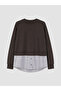 Soft Touch Striped Women's Sweatshirt Tunic - 5