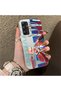 Samsung Galaxy A34 Compatible Hard Acrylic Back Silicone Edge Lens Protection Haaland Case - 2