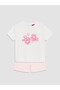 Esvab • Modern & Stylish Barbie Printed Baby Girl Shorts Pajama Set