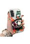 Samsung Galaxy A24 Compatible Hard Acrylic Back Silicone Edge Lens Protection Joker Case