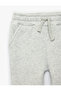 Pocket Detailed Drawstring Waist Tie-Up Sweatpants - 3