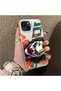 iPhone 13 Mini Compatible Hard Acrylic Back Silicone Edge Lens Protection Joker Case - 2