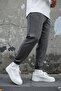 Men's Regular Sweatpants with Elastic Cuffs, 3 Thread Count, Ribbed, Winter Style
