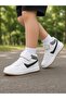 Children's Long Ankle Seasonal Sneaker Shoes-White Black - 2