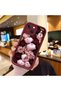iPhone 15 Compatible Shock-Absorbing Silicone Case with Abundant Floral Vintage Rose Print - 2