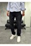 Lycra Straight Leg Black Washed Regular Fit Jeans