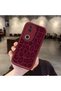 Vivo V50 Compatible High Quality Burgundy Leopard Print Soft Silicone Protective Case - 2