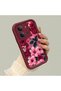 Redmi 15C 4G/5G Compatible Pink Ground Vivid Color Flower Pattern Shock Resistant Silicone Case