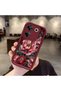 Tecno Camon 20 Pro 5g Compatible Stylish Burgundy Frame Nostalgic Peony Pattern Daily Use Case - 2