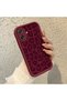 Samsung Galaxy A07 4g Compatible High Quality Bordeaux Leopard Print Soft Silicone Protective Case