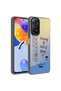 Xiaomi Redmi Note 11 Pro 5g Case Vibe Patterned Camera Raised Matte Anti-Fingerprint Silicone Omsy - 4