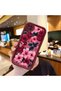 Poco C31 Compatible Pink Floor Live Color Flowers Pattern Shock Resistant Silicone Case - 2