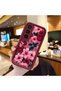 Infinix Hot 60 Pro Plus Compatible Pink Ground Vivid Color Flower Pattern Shock Resistant Silicone Case - 2