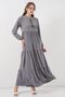 Bdart Bowknot Straight Maxi Dress - 2