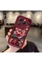 Infinix Hot 40/40 Pro Compatible Stylish Burgundy Frame Nostalgic Peony Pattern Daily Use Case - 2