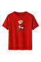 Women's Red Be Kind Teddy Bear Printed T-Shirt 100% Cotton Comfortable Fit - 2