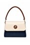 🎀   Multi-Compartment Hand and Shoulder Bag with 2 Straps - 5