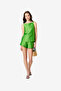 Women's Botanica Green Struct Taff Relaxed Fit Shorts - 3