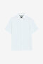 Men's White Ss Open Weave Shirt - 3