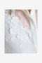 Women's Mila 3D Floral Faux Pearl Long Sleeve White Shirt - 3