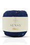 Shine Sequin Knitting Thread Sequin Thread Navy Blue
