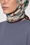 Laurel Pattern Hebei Silk Scarf - 3