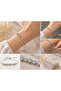 Zircon Stone Elevator Women's Bracelet (Fits Any Wrist) - 3