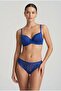 Cobalt Blue Lace Bra Set