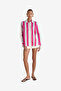 Women's Havana Stripe Alexis Pop Havana Str Button Down Shirt - 2