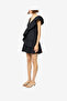 Women's Black Era Poplin Mini Dress - 3