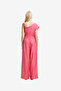 Women's Fuschia Pink Novie Crinkle Trouser - 3