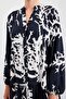 Bdart Patterned V-Neck Long Dress - 6