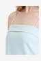Women's Light Dream Blue Azra Twill Foldover Strappy Dress - 5