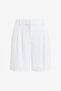Women's Sum Wht Harry Suiting Bermuda Shorts - 6