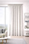 Orion Gray Custom Size Tulle Curtain 100X270 Without Pleats - 5