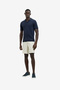 Men's Navy Ss Trophy With Tipping Collar T-Shirt - 2