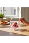 Milan 3-Legged Glass Bowl Dessert Plate 330 Cc