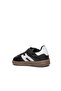 0025 Unisex Kids Black Sneaker - 4