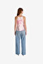Women's Pink Icing Sophie Fleur Oona Cowl Nk Top - 5